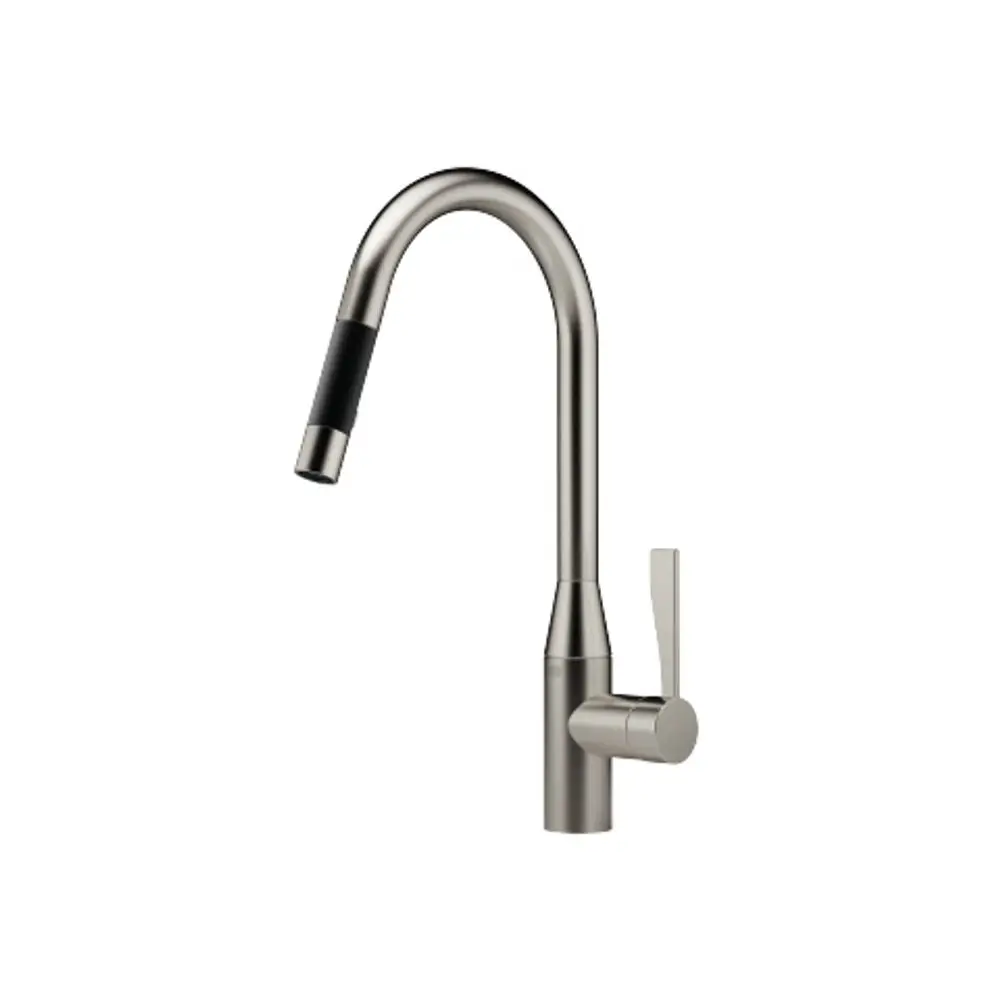 DORNBRACHT Einhebelmischer Pull-down mit Brausefunktion SYNC 33870895 Platin gebürstet, 33870895-06 Galeriebild 1